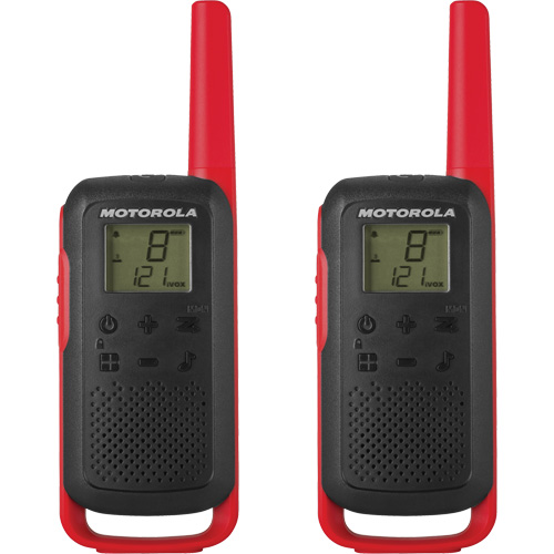 Radios bidirectionnelles Talkabout, Bande FRS, 22 canaux, Port&eacute;e 32 km Brunswick Fyr & Safety