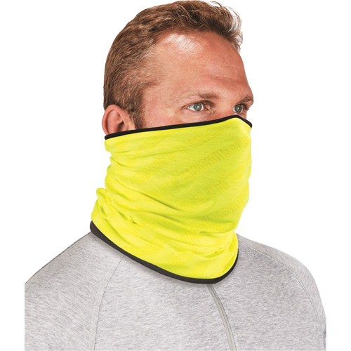 N-Ferno&reg; 6491 Reversible Thermal Multi-Band, Lime, Fleece/Polyester Brunswick Fyr & Safety