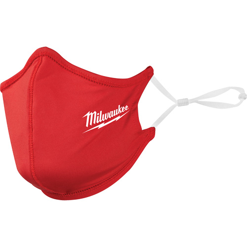 2-Layer Face Mask, Nylon/Polyester/Spandex, Red Brunswick Fyr & Safety