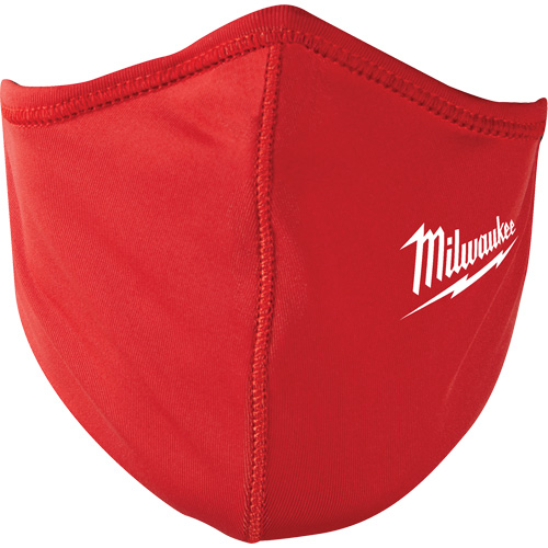 2-Layer Face Mask, Nylon/Polyester/Spandex, Red Brunswick Fyr & Safety