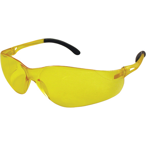 SenTec Safety Glasses, Amber Lens, Anti-Scratch, Meets/Exceeds CSA Z94.3 Brunswick Fyr & Safety
