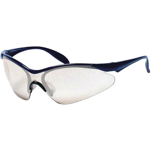 Miranda Safety Glasses, Blue Mirror Lens, Anti-Scratch, Meets/Exceeds CSA Z94.3 Brunswick Fyr & Safety