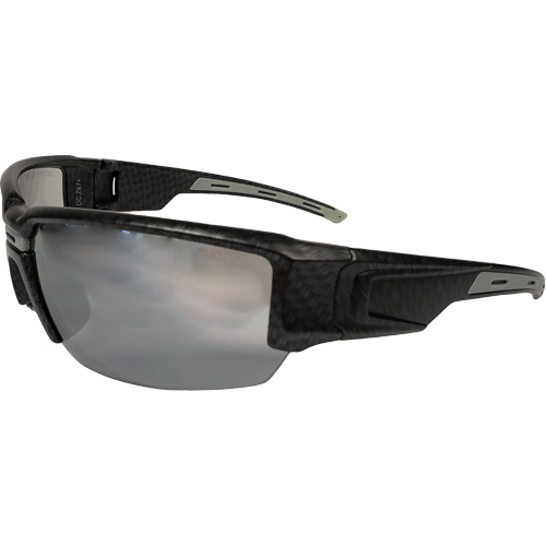 Lunettes de s&eacute;curit&eacute; Hartley, Lentille Miroir fum&eacute;, R&eacute;pond ou surpasse la norme CSA Z94.3 Brunswick Fyr & Safety