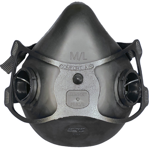 Respirateur &agrave; demi-masque Comfort-Air 400Nx sans soupape d'expiration, &eacute;lastom&egrave;re/Caoutchouc, Petit/Moyen Brunswick Fyr & Safety