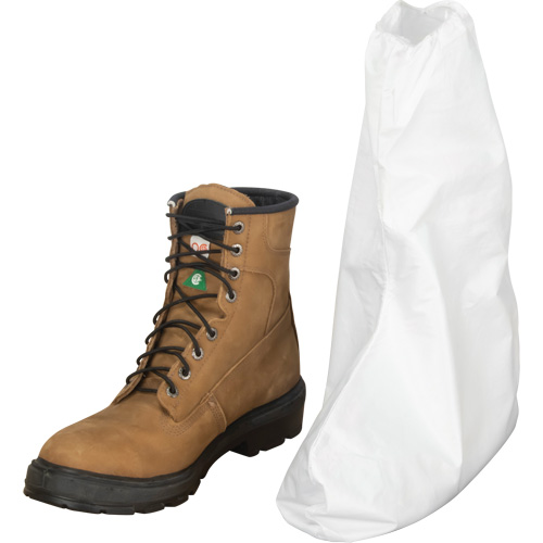Couvre-bottes, Taille unique, Microporeux, Blanc Brunswick Fyr & Safety