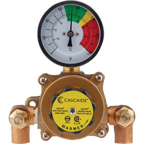 Mixing Valve for Exposed Assembly of Eye/Facewash, 9 gpm Brunswick Fyr & Safety