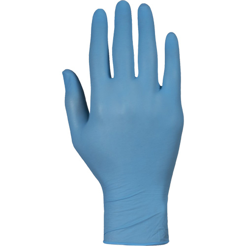 KeepKleen&reg; Disposable Glove, Small, Nitrile, 2.8-mil, Powder-Free, Blue Brunswick Fyr & Safety