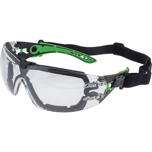 Veratti&reg; Primo 2021 Safety Glasses, Clear Lens, Anti-Fog, ANSI Z87+/Meets/Exceeds CSA Z94.3 Brunswick Fyr & Safety