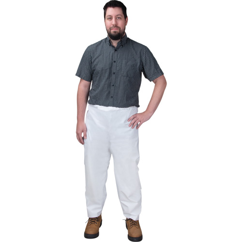 Pantalon jetable, Microporeux, Petit, Blanc Brunswick Fyr & Safety