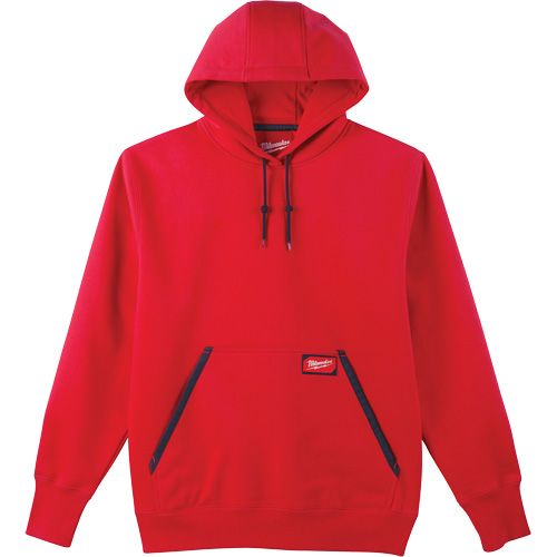 Heavy-Duty Pullover Hoodie, Men's, Small, Red Brunswick Fyr & Safety
