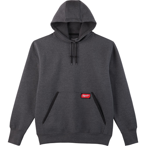 Heavy-Duty Pullover Hoodie, Men's, Small, Grey Brunswick Fyr & Safety