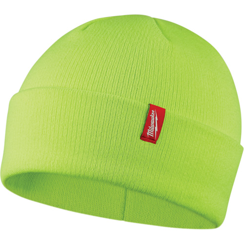 High-Visbility Cuffed Beanie, One Size, Green Brunswick Fyr & Safety