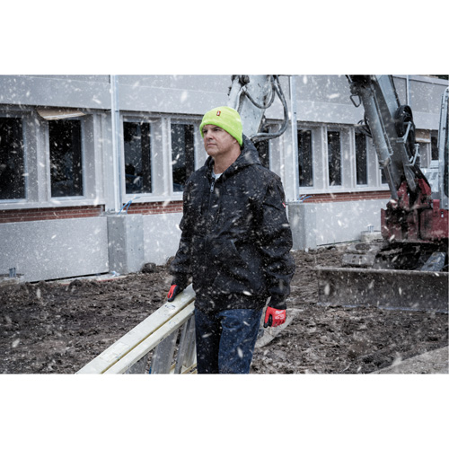 High-Visbility Cuffed Beanie, One Size, Green Brunswick Fyr & Safety