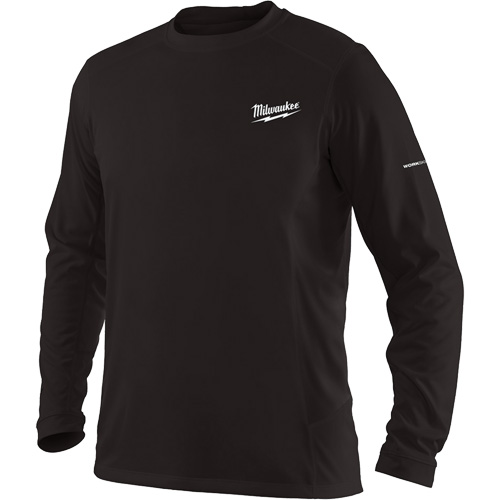 Workskin Long Sleeve Shirt, Men's, Small, Black Brunswick Fyr & Safety