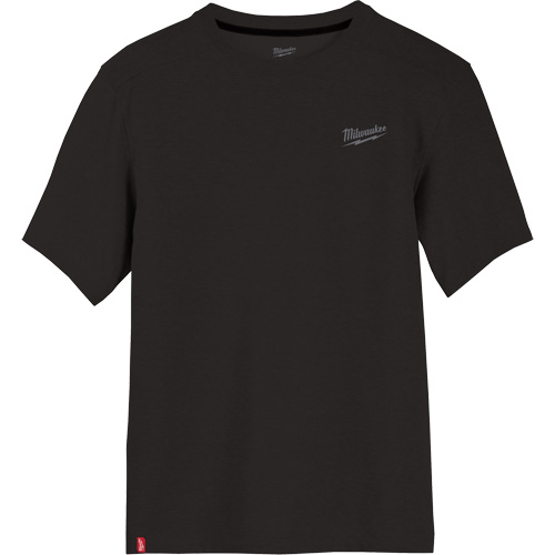 Hybrid Work Tee Shirt, Men's, Small, Black Brunswick Fyr & Safety