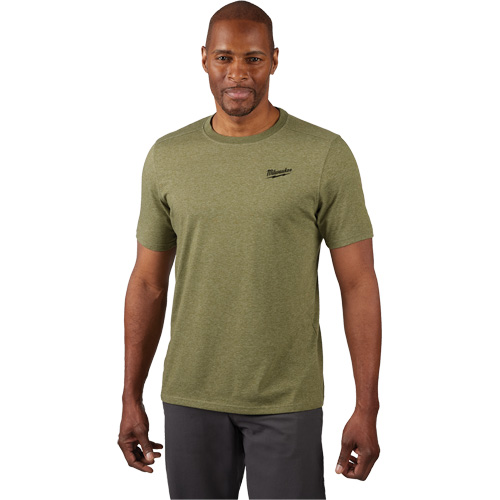 T-shirt de travail hybride, Hommes, Petit, Vert Brunswick Fyr & Safety