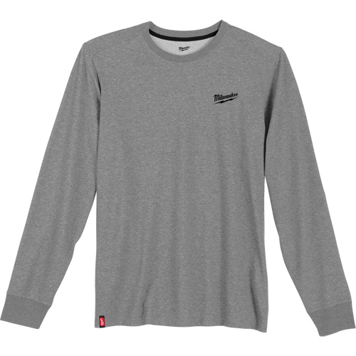 Hybrid Work Tee Shirt, Men's, Small, Grey Brunswick Fyr & Safety