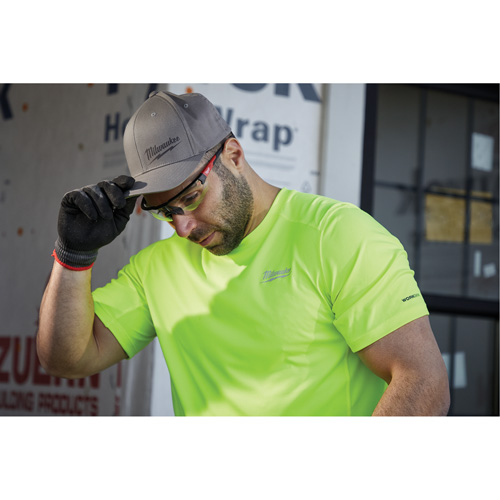 Casquette ajust&eacute;e Flexfit - petit/moyen, Gris, Poly-coton Brunswick Fyr & Safety