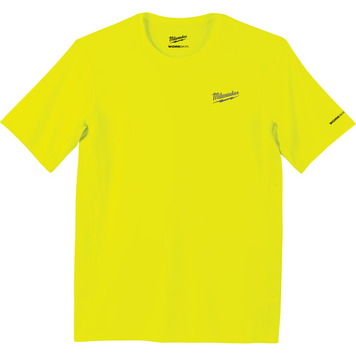 Workskin Lightweight High Visibility Shirt, Men's, Small, Yellow Brunswick Fyr & Safety