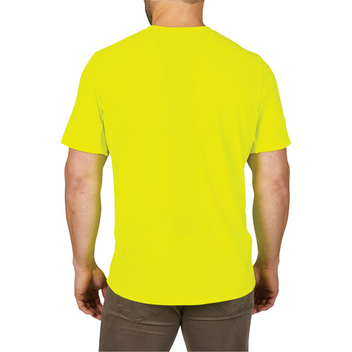 Workskin Lightweight High Visibility Shirt, Men's, Small, Yellow Brunswick Fyr & Safety