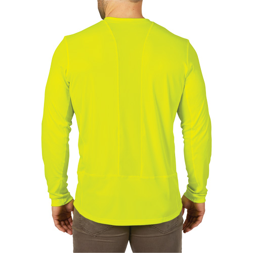 Workskin Lightweight High Visibility Shirt, Men's, Small, Yellow Brunswick Fyr & Safety