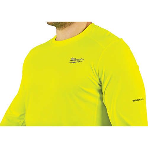 Workskin Lightweight High Visibility Shirt, Men's, Small, Yellow Brunswick Fyr & Safety