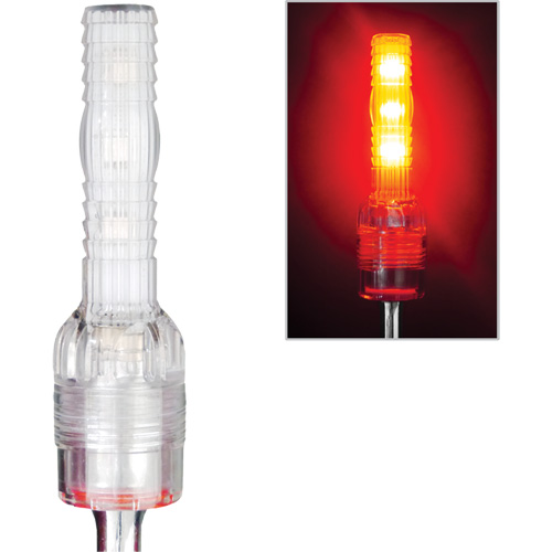 Tige de s&eacute;curit&eacute; avec lumi&egrave;re robuste Safety Whip Brunswick Fyr & Safety