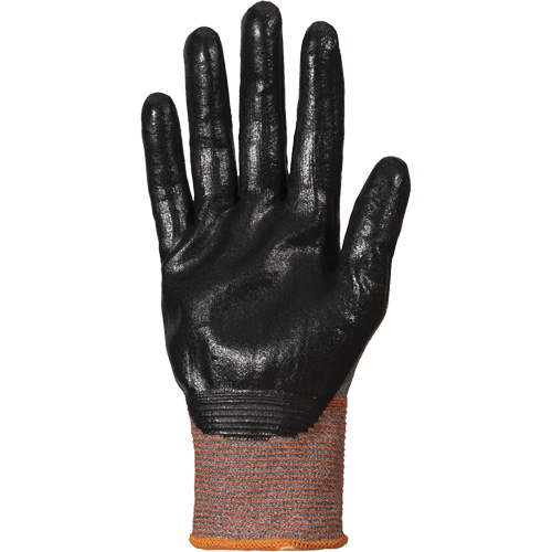 Coated Gloves, Size 5, 21 Gauge, Nitrile Coated, TenActiv Shell, ASTM ANSI Level A9 Brunswick Fyr & Safety