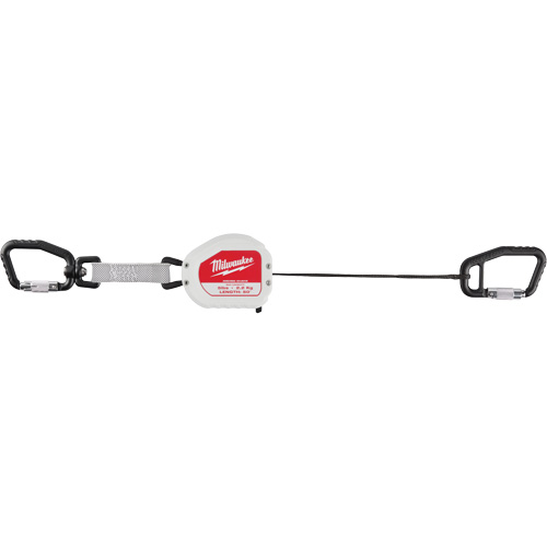 Quick-Connect Tool Lanyard, Retractable, Dual Carabiner Brunswick Fyr & Safety