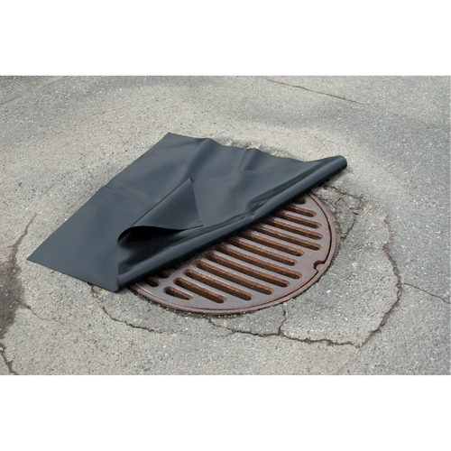 Neoprene Drain Covers, Square, 36" L x 36" W Brunswick Fyr & Safety