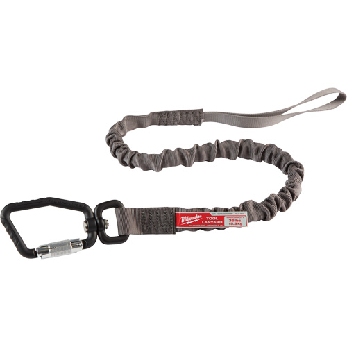 Locking Tool Lanyard, Bungee, Carabiner/Loop Brunswick Fyr & Safety