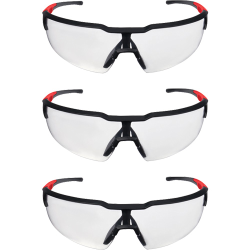 Lunettes de s&eacute;curit&eacute;, Lentille Transparent, Anti-&eacute;gratignures, ANSI Z87+/R&eacute;pond ou surpasse la norme CSA Z94.3 Brunswick Fyr & Safety