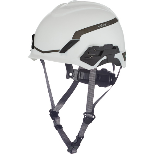 Casque de s&eacute;curit&eacute; V-Gard H1, R&eacute;pond aux normes CSA type 1, Suspension Rochet, Non ventil&eacute; Brunswick Fyr & Safety