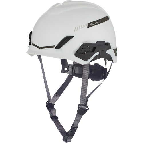 Casque de s&eacute;curit&eacute; V-Gard H1, R&eacute;pond aux normes CSA type 1, Suspension Rochet, Ventil&eacute; Brunswick Fyr & Safety