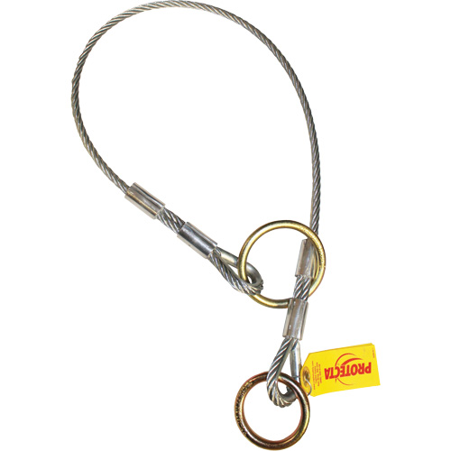 Adaptateur pour c&acirc;ble &agrave; deux anneaux, Fixation universelle, Usage Temporaire Brunswick Fyr & Safety