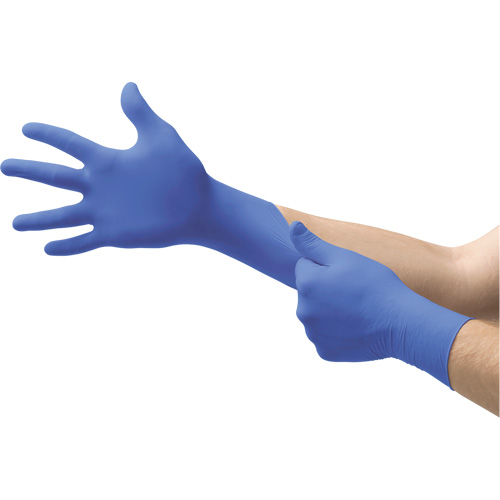 Microflex&reg; Cobalt&reg; N19 Multi-Purpose Exam Gloves, X-Small, Nitrile, 3.9-mil, Powder-Free, Blue, Class 2 Brunswick Fyr & Safety