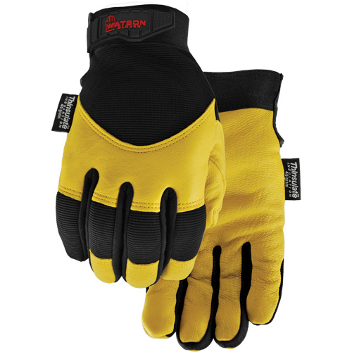 Gants dhiver 9005W Flextime, Grand, Paume en Cuir fleur de ch&egrave;vre, Doublure en Thinsulate Brunswick Fyr & Safety
