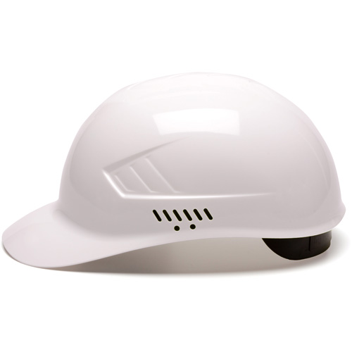 Ridgeline Bump Cap, Pinlock Suspension, White Brunswick Fyr & Safety