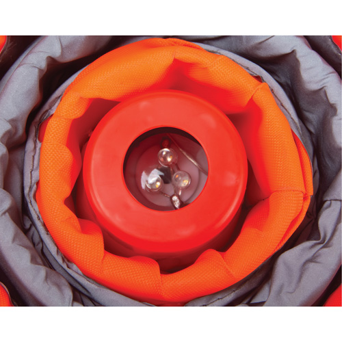 Collapsible Traffic Cone, 18" H, Orange Brunswick Fyr & Safety