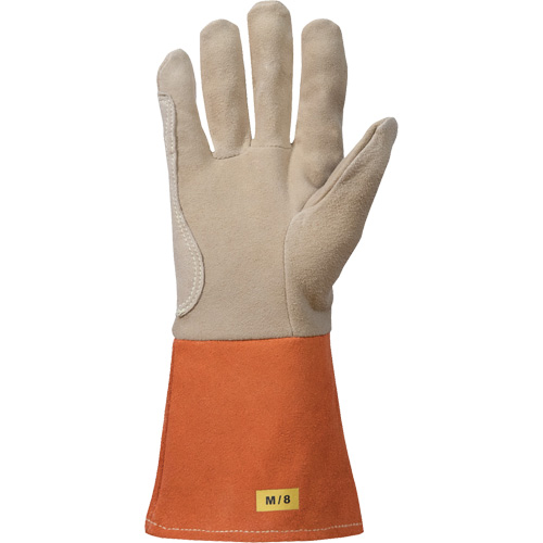Gants de soudage TIG, Cuir fleur de daim, Taille Moyen Brunswick Fyr & Safety
