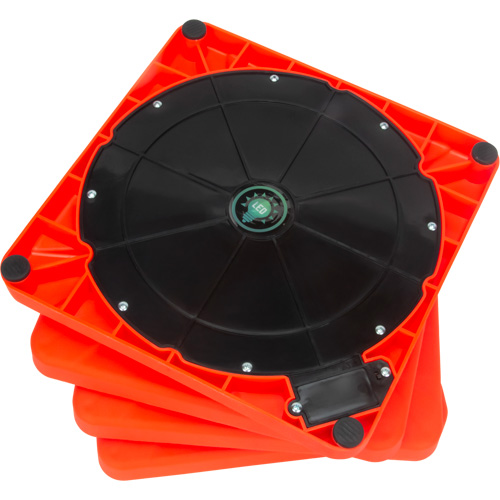 Collapsible Traffic Cone, 28" H, Orange Brunswick Fyr & Safety