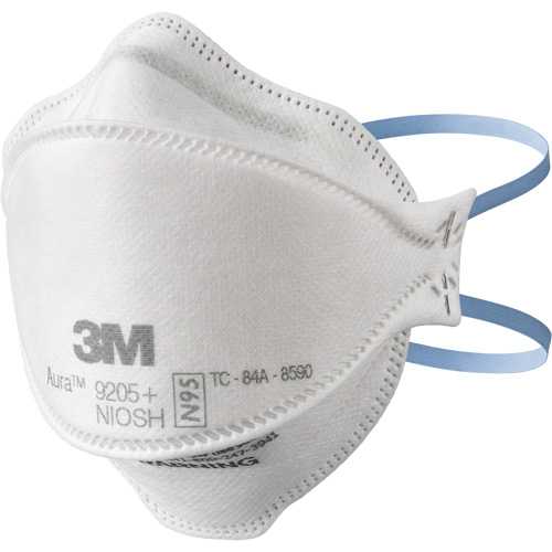 Respirateur contre les particules Aura, N95, Certifi&eacute; NIOSH, Profil bas/Taille unique Brunswick Fyr & Safety