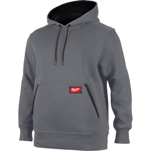Midweight Pullover Hoodie, Men's, Small, Grey Brunswick Fyr & Safety