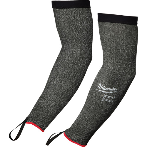 Manches de protection, Poly&eacute;thyl&egrave;ne, 16", ANSI/ISEA 105 niveau 5/EN 388 niveau E, Gris Brunswick Fyr & Safety