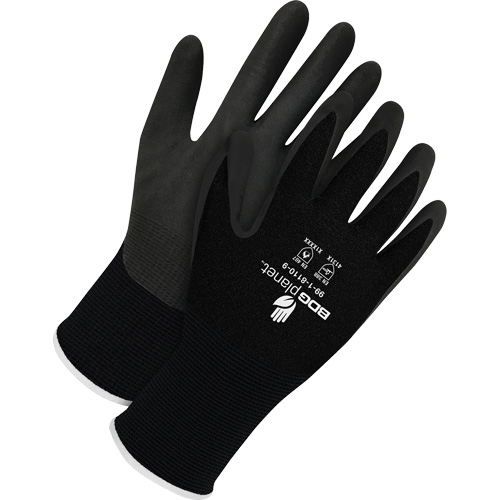 BDG Planet Coated Gloves, 2X-Small/5, Foam Nitrile Coating, 15 Gauge, Nylon/Spandex Shell Brunswick Fyr & Safety