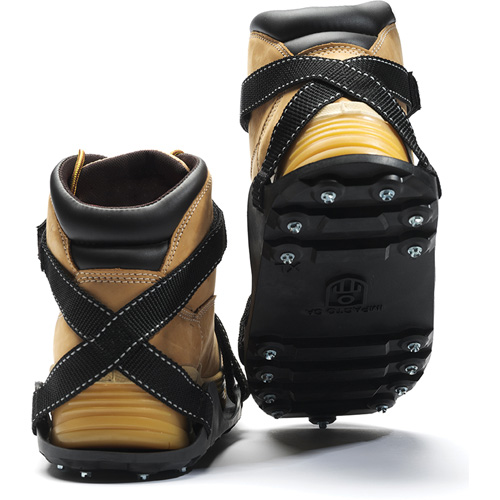 Sasquatch&reg; Ice Cleats, Steel, Stud Traction, Small Brunswick Fyr & Safety
