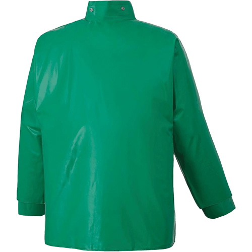 J43 380 Manteau CA-43 ignifuge et r&eacute;sistant aux produits chimiques et aux acides, Petit, Vert Brunswick Fyr & Safety