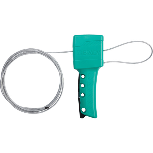 Red All Purpose Cable Lockout, 8' Length Brunswick Fyr & Safety