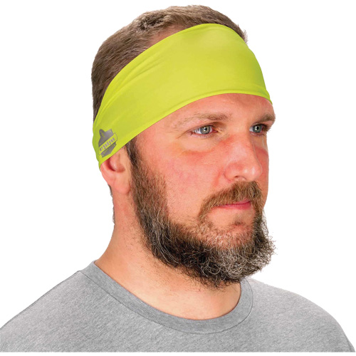 Bandeau de refroidissement Chill-Its 6634, Jaune lime haute visibilit&eacute; Brunswick Fyr & Safety