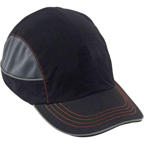 Skullerz 8950XL Bump Cap with Long Brim, Black Brunswick Fyr & Safety